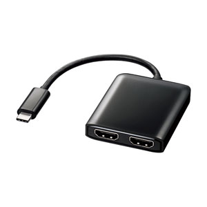 AD-ALCMST2HD / USB TypeC MSTハブ　(DisplayPort Altモード）