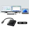 AD-ALCMST2HD USB Type C-HDMI変換アダプタ(2ポート・4K/30Hz対応) AD-ALCMST2HD / USB Type C-HDMI変換アダプタ(2ポート・4K/30Hz対応)