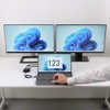 AD-ALCMST2HV USB Type C-HDMI+VGA変換アダプタ AD-ALCMST2HV / USB Type C-HDMI+VGA変換アダプタ