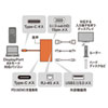 AD-ALCMVL USB Type-C-VGAマルチ変換アダプタ with LAN AD-ALCMVL / USB Type-C-VGAマルチ変換アダプタ with LAN