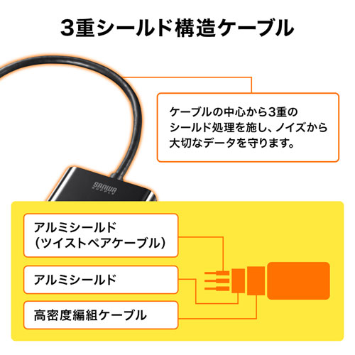AD-ALCPHDPD / USB Type-C-HDMI変換アダプタ（4K/60Hz/PD対応）