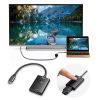 AD-ALCPHDSW ON/OFFスイッチ付きType-C-HDMI変換アダプタ(4K/60Hz) AD-ALCPHDSW / ON/OFFスイッチ付きType-C-HDMI変換アダプタ(4K/60Hz)