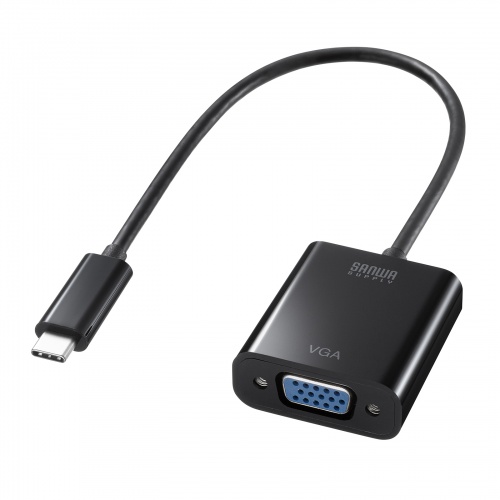 AD-ALCV02【USB Type C-VGA変換アダプタ】DisplayPort Altmodeに対応