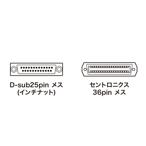 AD-D25C36FK / プリンタアダプタ