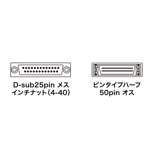 AD-D25P50K / SCSIアダプタ