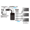 AD-DP14MST3HD / DisplayPort MSTハブ(DPver1.4) 3ポートHDMI