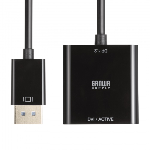 AD-DPDVA02 / DisplayPort-DVI変換アダプタ（Activeタイプ）
