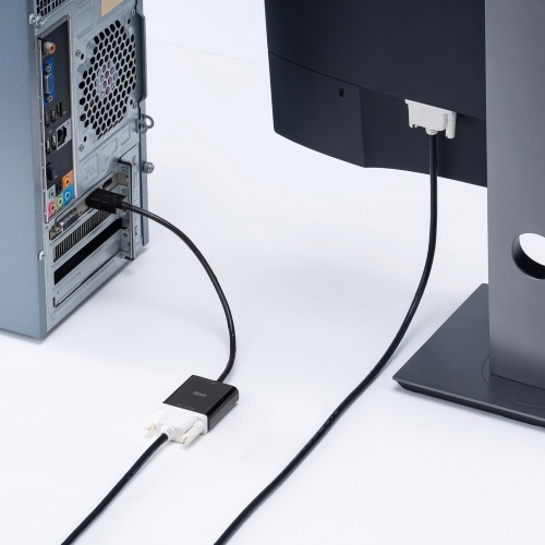 AD-DPDVA02 / DisplayPort-DVI変換アダプタ（Activeタイプ）