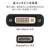 AD-DPDVA02 / DisplayPort-DVI変換アダプタ（Activeタイプ）