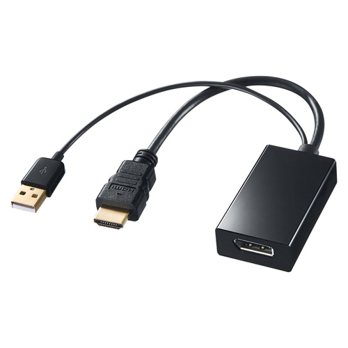 AD-DPFHD01【HDMI-DisplayPort変換アダプタ】HDMIを搭載したパソコンを 