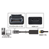 AD-DPHD02 DisplayPort-HDMI変換アダプタ AD-DPHD02 / DisplayPort-HDMI変換アダプタ