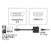 AD-DPPHD01 / DisplayPort-HDMI 変換アダプタ