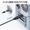 AD-DPPHD02 DisplayPort-HDMI 変換アダプタ(4K/60Hz対応) AD-DPPHD02 / DisplayPort-HDMI 変換アダプタ(4K/60Hz対応)