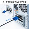 AD-DPV05 / DisplayPort-VGA変換アダプタ