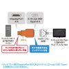 AD-DPV07 DisplayPort-VGA変換アダプタ AD-DPV07 / DisplayPort-VGA変換アダプタ