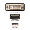 AD-DVDP01 DVI-DisplayPort変換アダプタ(4K/30Hz) AD-DVDP01 / DVI-DisplayPort変換アダプタ(4K/30Hz)