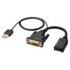 AD-DVDP01 DVI-DisplayPort変換アダプタ(4K/30Hz) AD-DVDP01 / DVI-DisplayPort変換アダプタ(4K/30Hz)