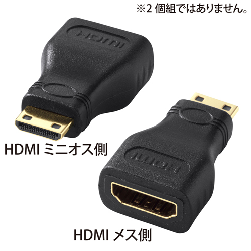 AD-HD07M / HDMI変換アダプタ（ミニHDMI）