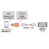 AD-HD09MCK HDMI変換アダプタ マイクロHDMI AD-HD09MCK / HDMI変換アダプタ マイクロHDMI