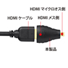 AD-HD09MC HDMI変換アダプタ(マイクロHDMI) AD-HD09MC / HDMI変換アダプタ(マイクロHDMI)