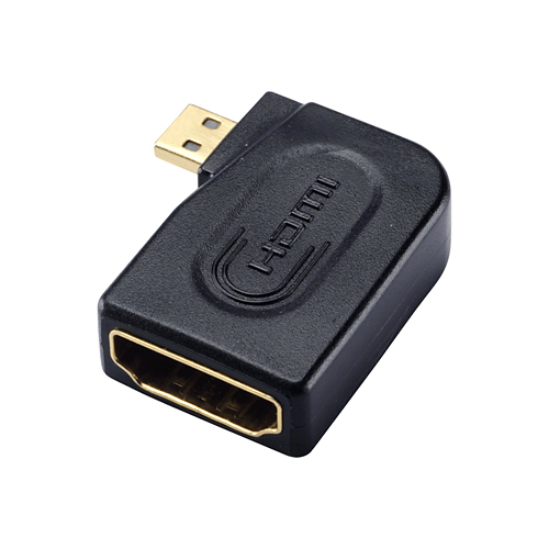 AD-HD10LMC / HDMI変換アダプタ（マイクロHDMI・L字型・ブラック）