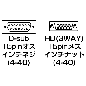 AD-HD15MAC / ディスプレイアダプタ