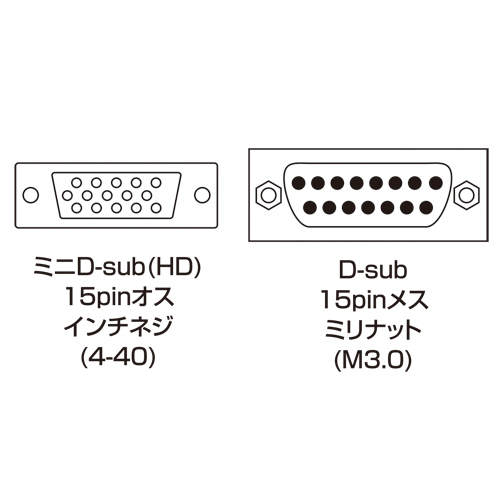 AD-HD15NE / ディスプレイアダプタ 