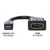 AD-HD20MCK HDMI変換アダプタ(マイクロHDMI・ブラック・0.1m) AD-HD20MCK / HDMI変換アダプタ(マイクロHDMI・ブラック・0.1m)