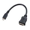 AD-HD20MCK HDMI変換アダプタ(マイクロHDMI・ブラック・0.1m) AD-HD20MCK / HDMI変換アダプタ(マイクロHDMI・ブラック・0.1m)