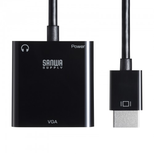 AD-HD23VGA / HDMI-VGA変換アダプタ（オーディオ出力付き）