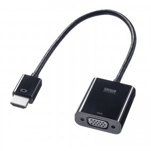 AD-HD24VGA / HDMI-VGA変換アダプタ(HDMI Aオス-VGAメス)