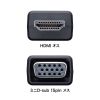 AD-HD25VGA HDMI-VGA変換アダプタ(オーディオ出力付き) AD-HD25VGA / HDMI-VGA変換アダプタ(オーディオ出力付き)
