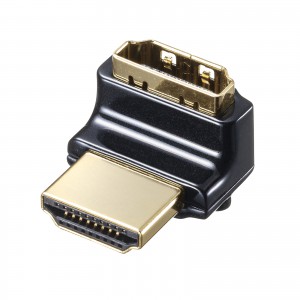 HDMIケーブルをすっきり配線できるL型アダプタ、中継アダプタなど5種を発売