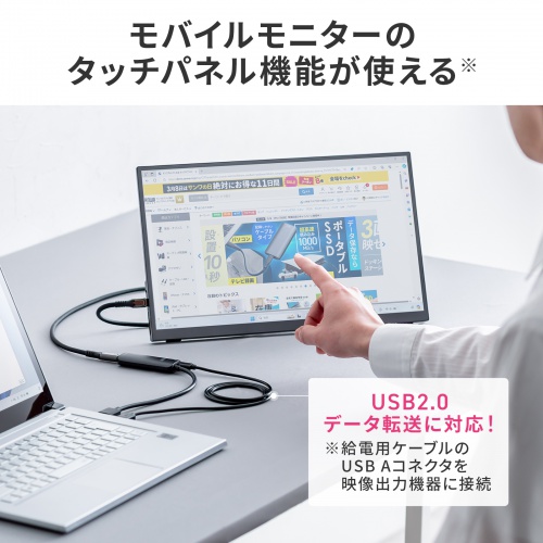 AD-HD26TC / HDMI-Type-C(DP Altモード)変換アダプタ(4K/60Hz)