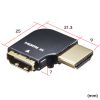 AD-HD28LYR HDMIアダプタ L型(右) AD-HD28LYR / HDMIアダプタ L型(右)