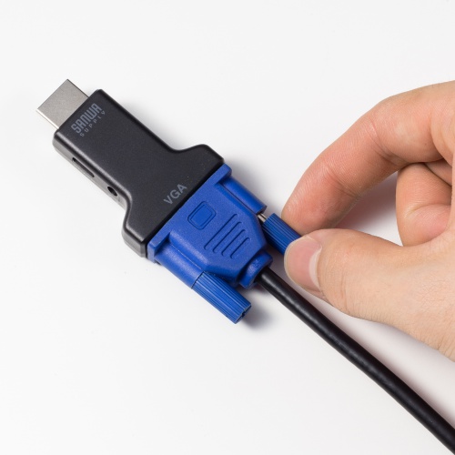 AD-HD33VGA / HDMI-VGA変換アダプタ（オーディオ出力付き）