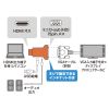 AD-HD33VGA / HDMI-VGA変換アダプタ（オーディオ出力付き）