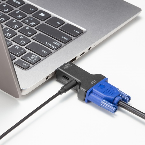 AD-HD33VGA / HDMI-VGA変換アダプタ（オーディオ出力付き）