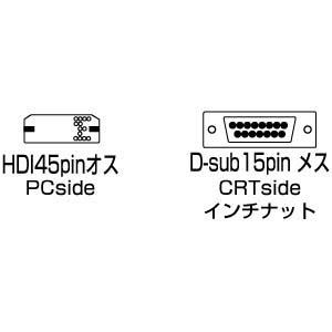 AD-HD45DB / モニタ変換アダプタ