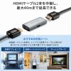 AD-HDR40 HDMI延長中継アダプタ(リピーター) AD-HDR40 / HDMI延長中継アダプタ(リピーター)
