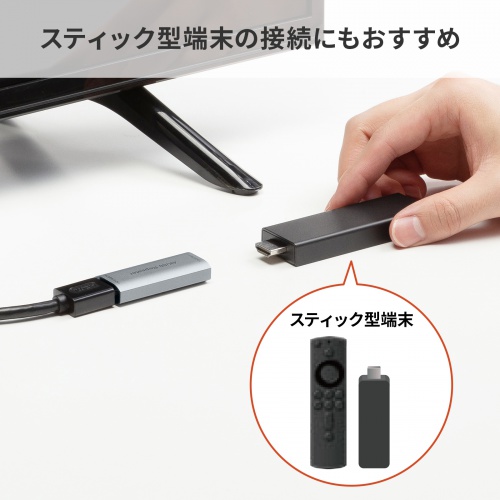 AD-HDR40 / HDMI延長中継アダプタ（リピーター）