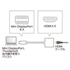 AD-MDPPHD01 / ミニDisplayPort-HDMI変換アダプタ