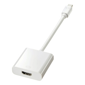 AD-MDPPHD01 / ミニDisplayPort-HDMI変換アダプタ