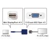 AD-MDPV01 Mini DisplayPort-VGA変換アダプタ AD-MDPV01 / Mini DisplayPort-VGA変換アダプタ