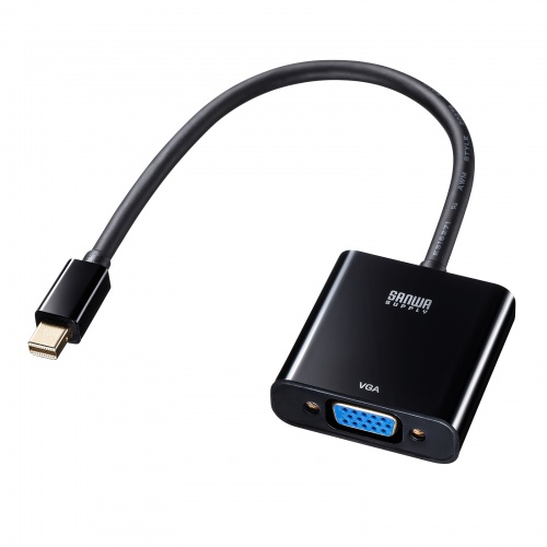 AD-MDPV02 / Mini DisplayPort-VGA変換アダプタ