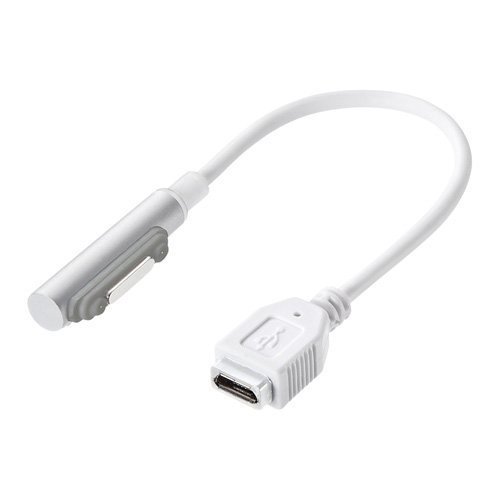 AD-USB21XP-AL / Xperia（TM）用充電変換アダプタ （microUSB-充電端子・ホワイト）