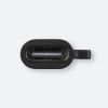 AD-USB30LCFBK / USB Type-C to Lightning変換アダプタ（MFi認証・ストラップ付き・ブラック）