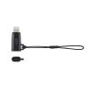 AD-USB30LCFBK / USB Type-C to Lightning変換アダプタ（MFi認証・ストラップ付き・ブラック）