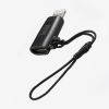 AD-USB30LCFBK / USB Type-C to Lightning変換アダプタ（MFi認証・ストラップ付き・ブラック）