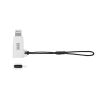 AD-USB30LCFW / USB Type-C to Lightning変換アダプタ（MFi認証・ストラップ付き・ホワイト）